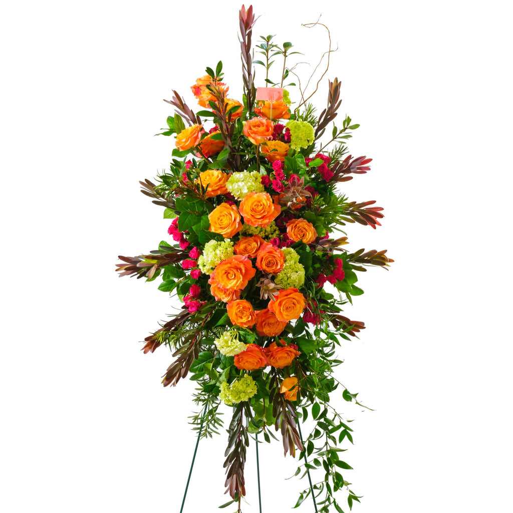 Sympathy Standing Spray – Full – 6 Color Options