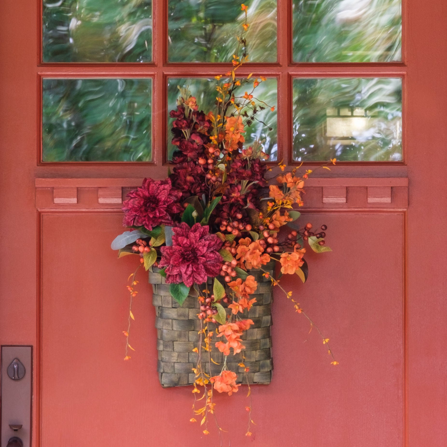 Bittersweet Symphony on a red door