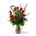 Elegant Dozen Roses